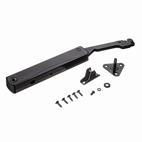 Подъёмник MINILIFTNEW LIGHT - без доводчика, для фасада 2-3 кг, черный — купить оптом и в розницу в интернет магазине GTV-Meridian.